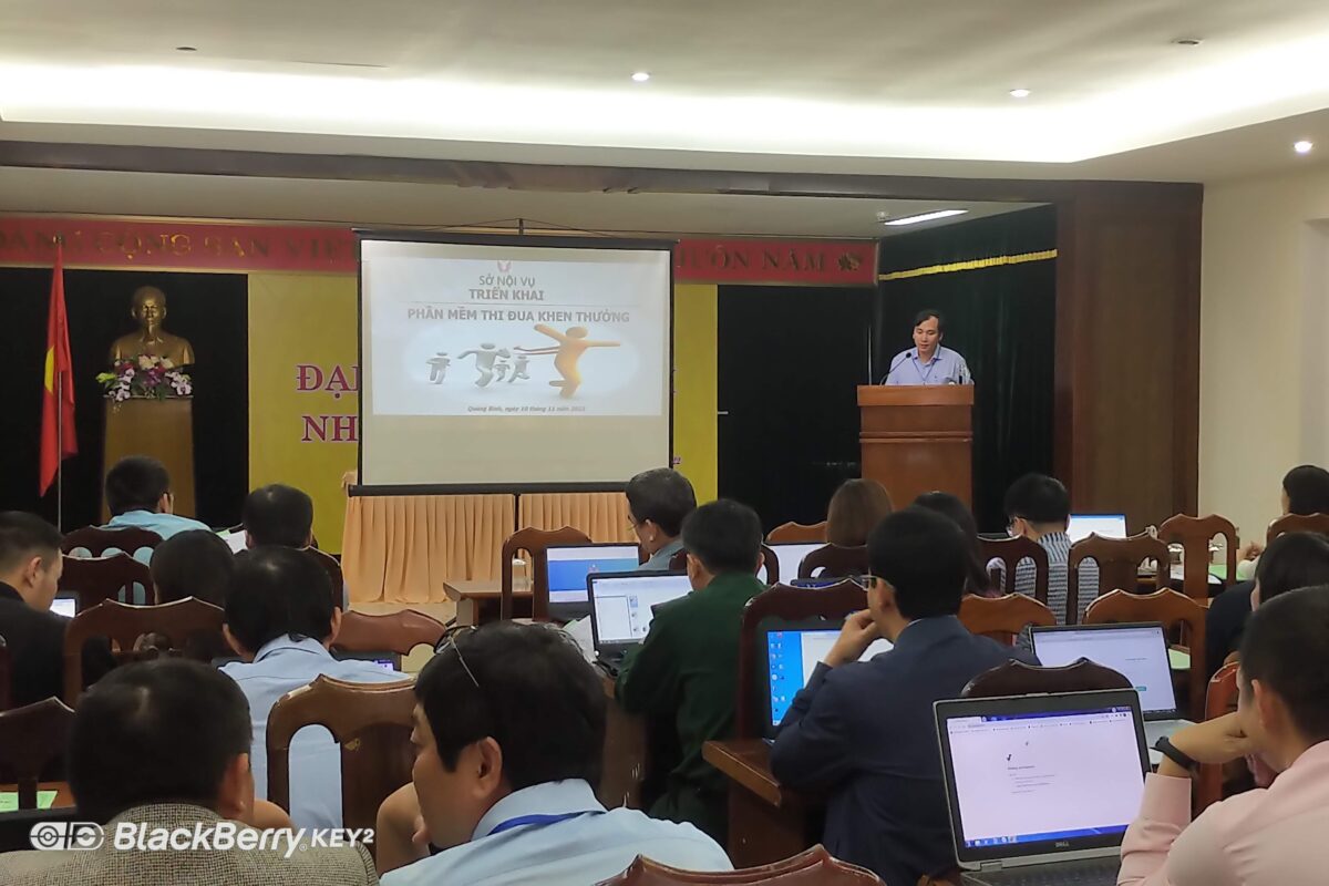 LifeSoftware tổ chức chương trình tập huấn phần mềm Thi đua khen thưởng tại tỉnh Quảng Bình 2